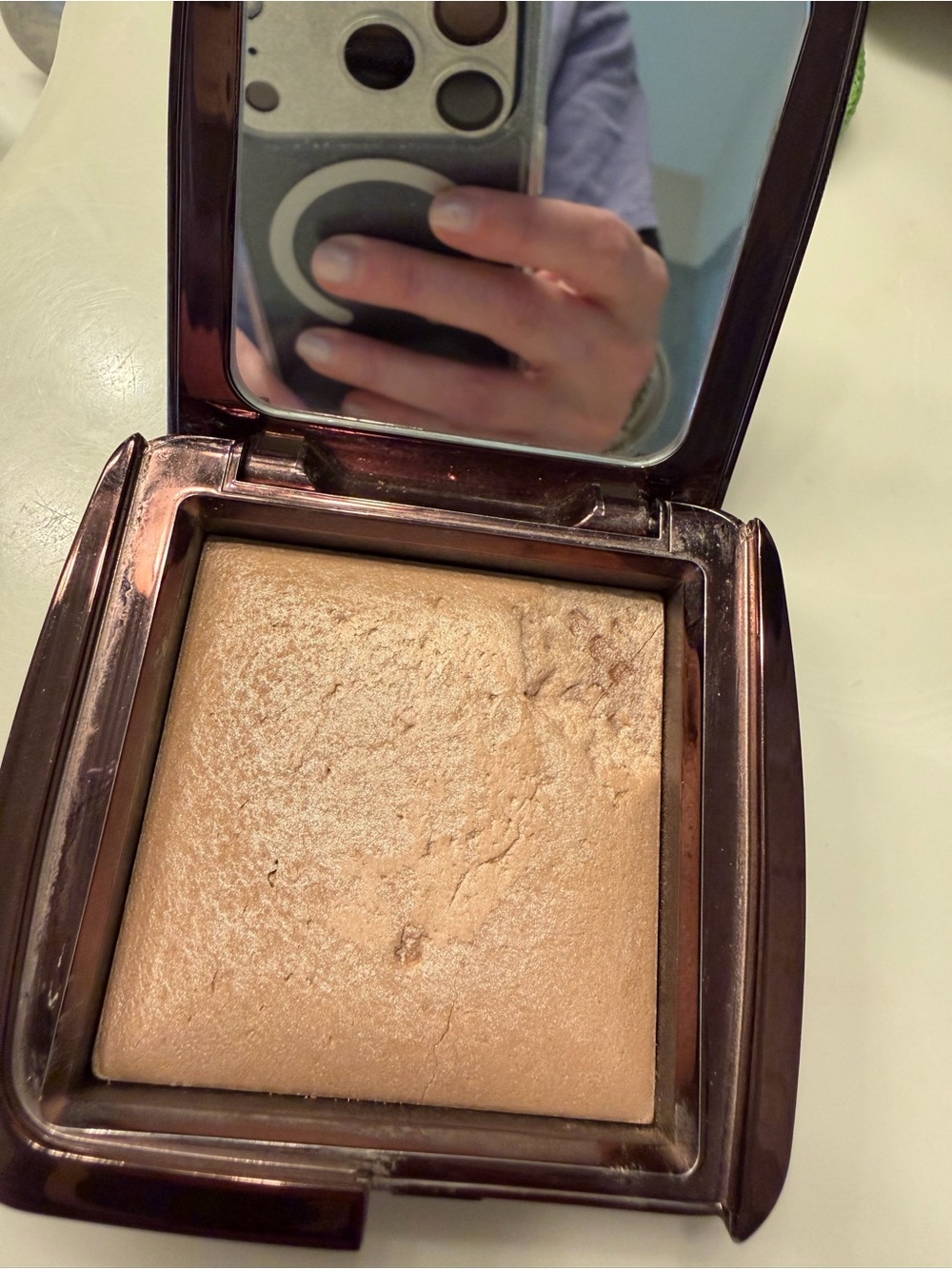 Hourglass Luminous Pressed Highlighter - ambient luminous light